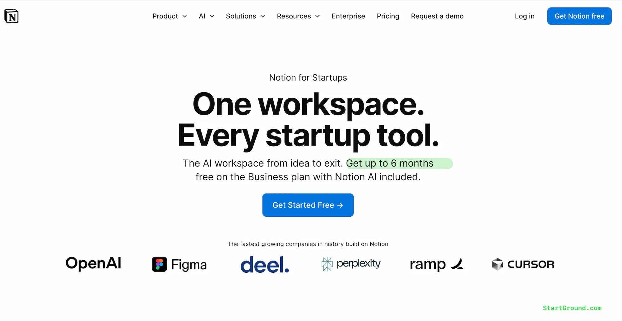 Claim Notion Promo Code Partner Landing Page Official