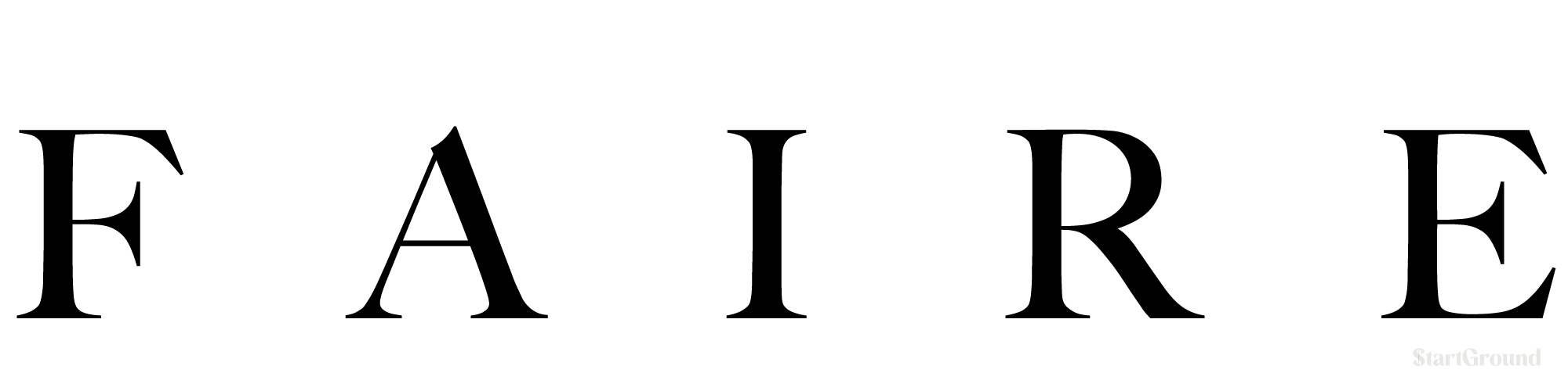 Faire Logo Official StartGround