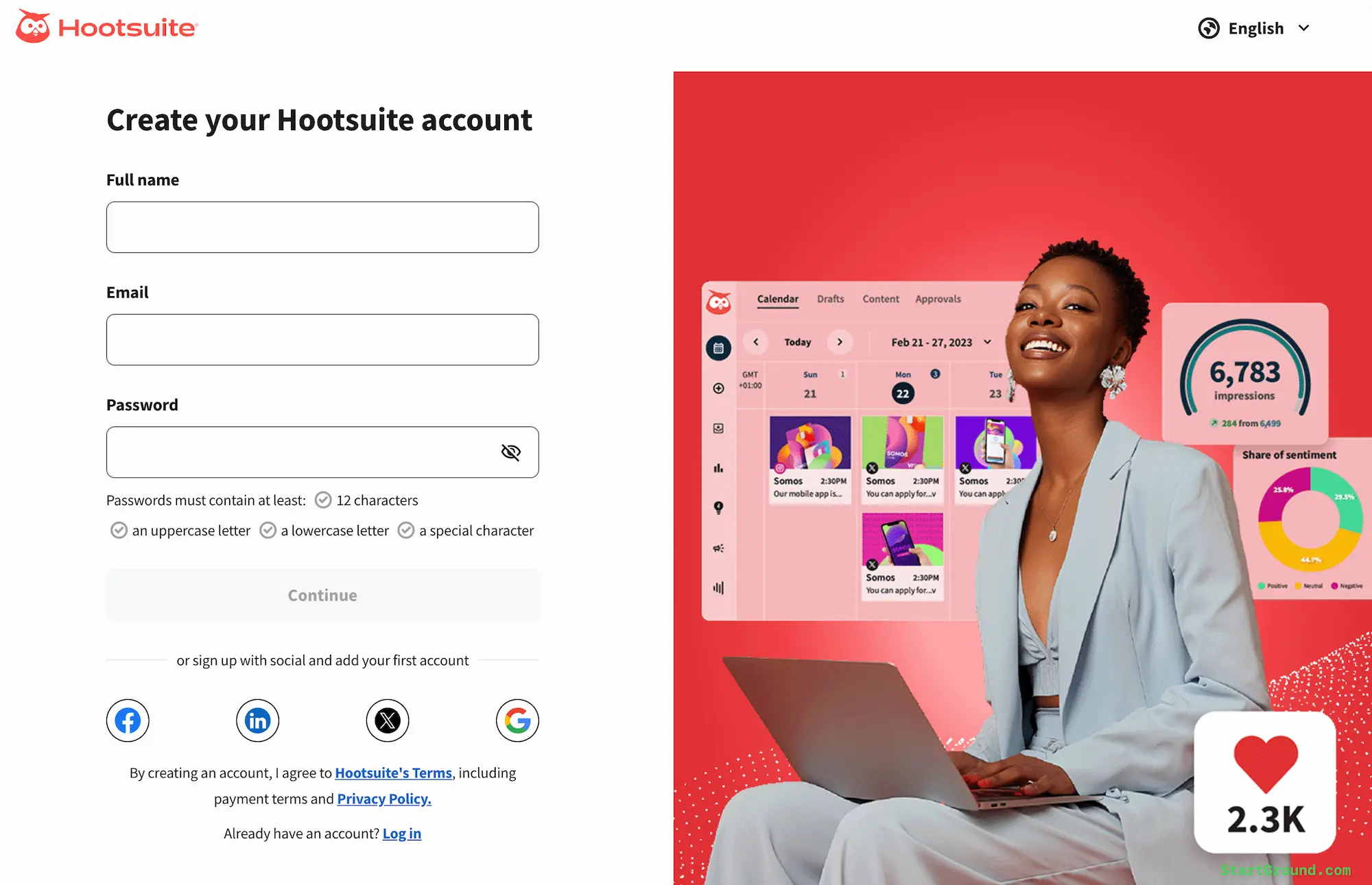 Hootsuite Promo Code Apply StartGround Deal