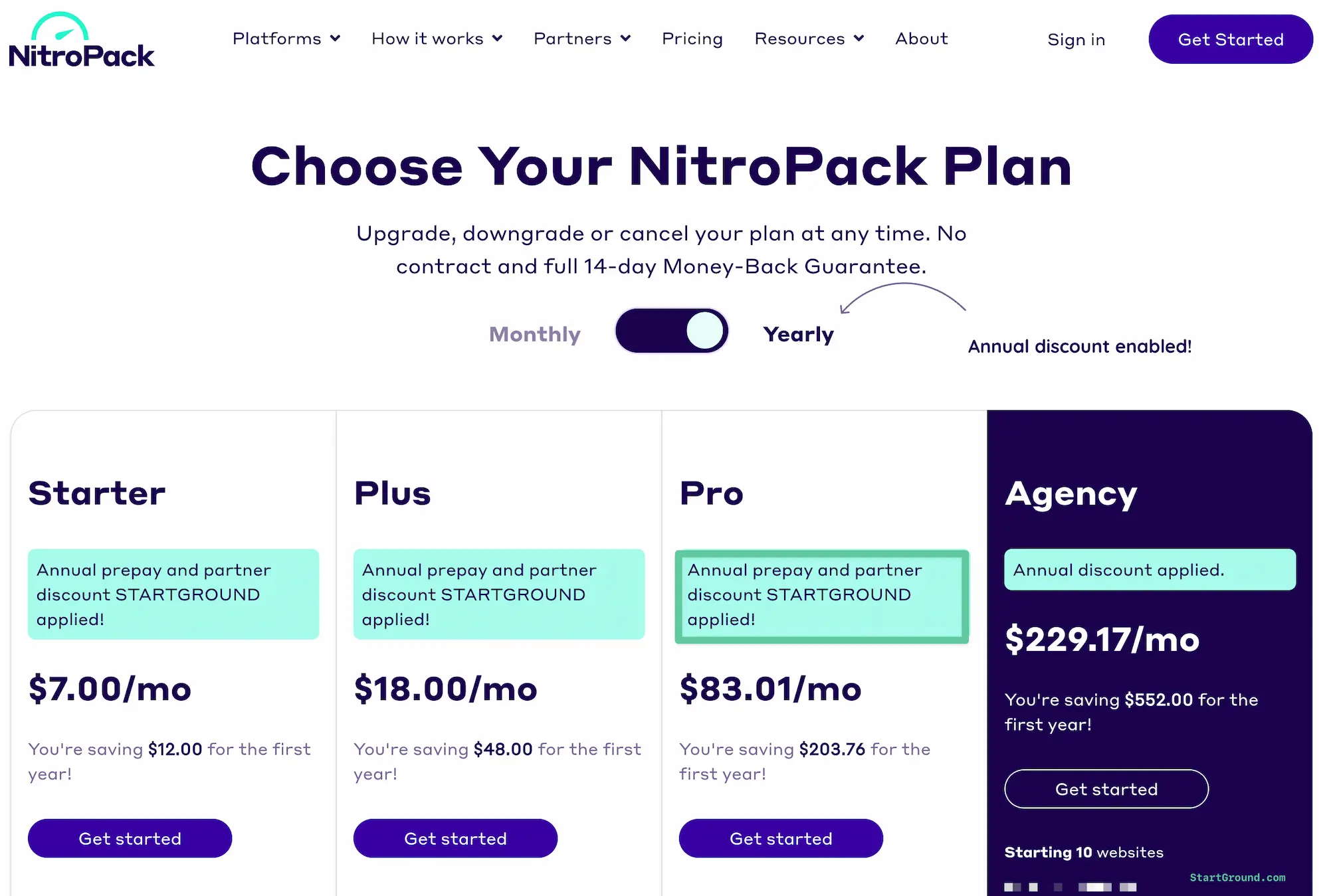 Nitropack Coupon Code Best Offer StartGround