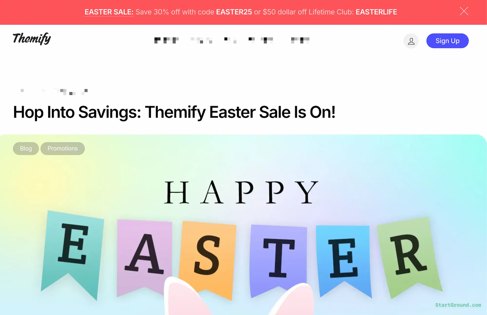 Themify Easter Deal Offer