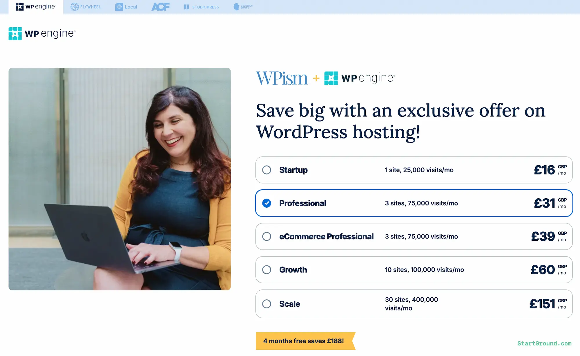 WP Engine Easter Deal Promo
