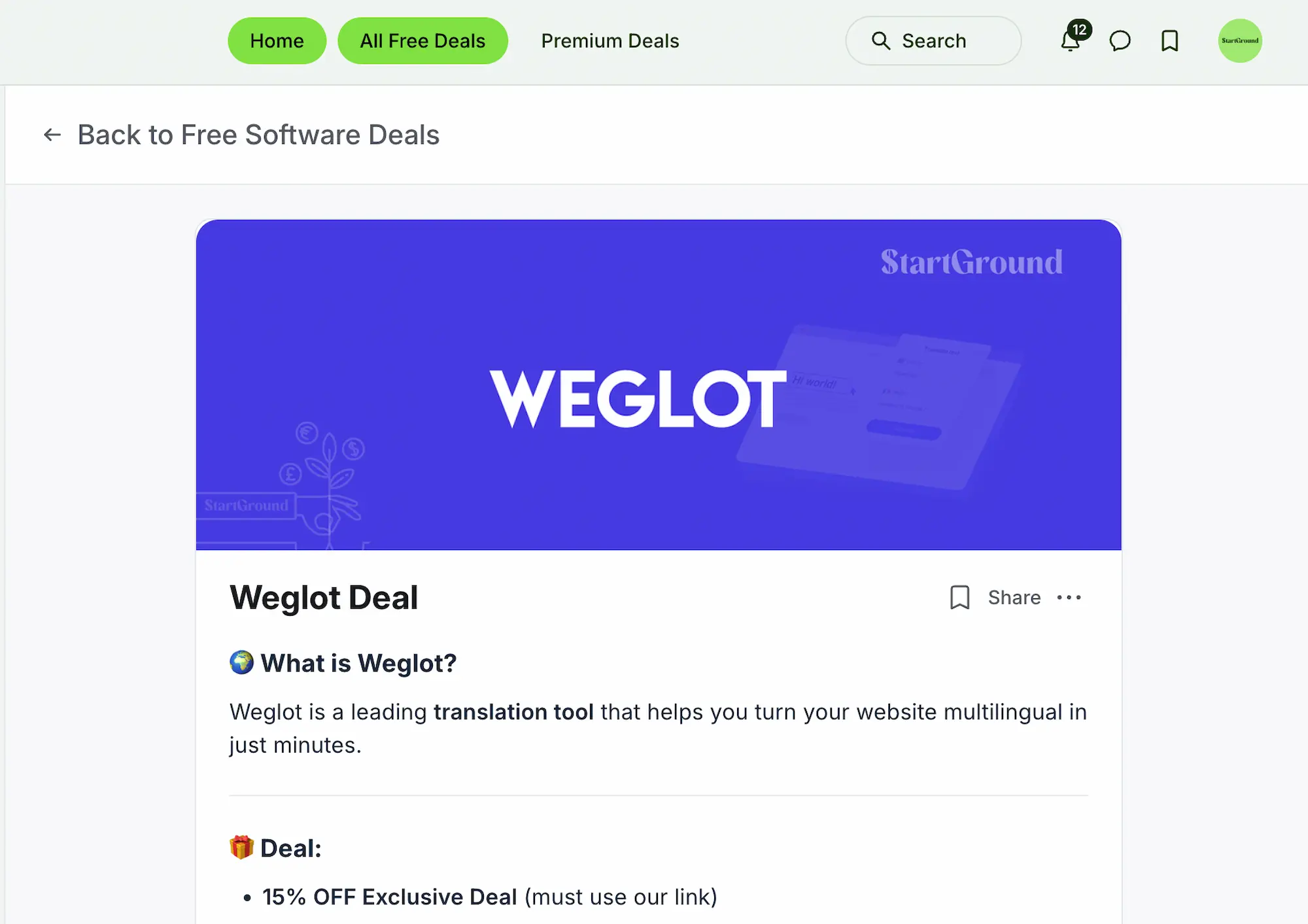 Weglot promo code claim members only